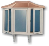 ABS Plastic Window Roofs - An Economical Alternative to Copper Window Roofs